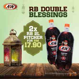 A&W RB Double Blessings Ramadan Promotion