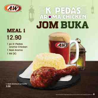 A&W Ramadan K-Pedas Aroma Chicken Jom Buka Meal Promotion