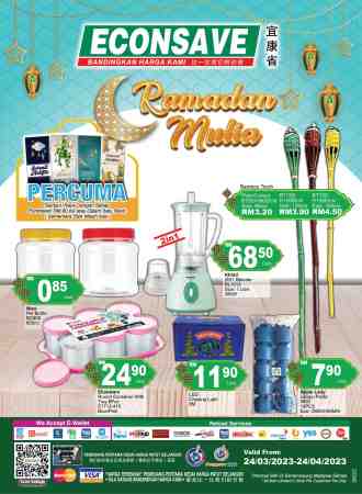 Econsave Ramadan Promotion Catalogue (24 March 2023 - 24 April 2023)