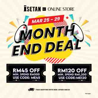 Isetan Online Store Month End Promotion (25 March 2023 - 29 March 2023)
