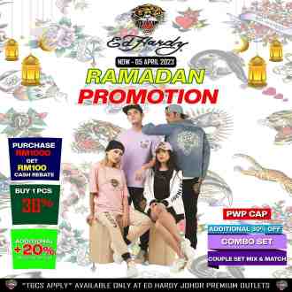 Ed Hardy Ramadan Promotion at Johor Premium Outlets (27 March 2023 - 5 April 2023)