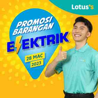 Lotus's Electrical Appliances Promotion (28 March 2023 - 5 April 2023)
