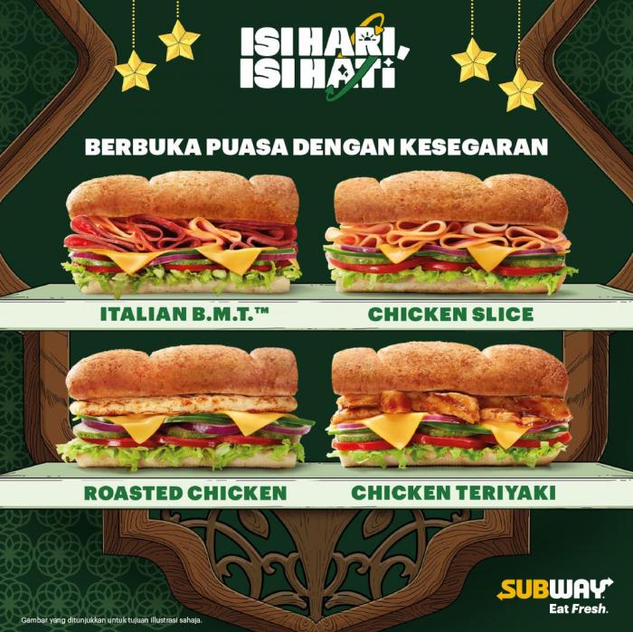 Subway Isi Hari Isi Hati Ramadan Promotion