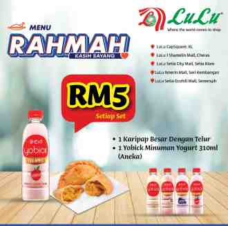 LuLu Menu Rahmah Karipap + Yobick Yogurt Promotion (28 March 2023 - 1 May 2023)