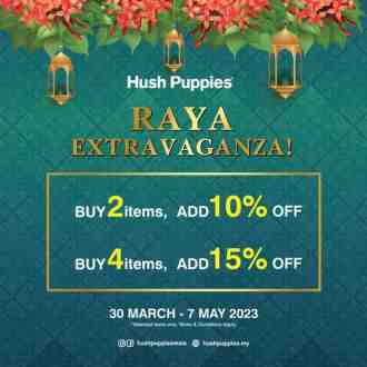 Hush Puppies Hari Raya Sale at Genting Highlands Premium Outlets (30 Mar 2023 - 7 May 2023)