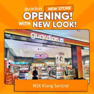 Guardian NSK Klang Sentral Opening Promotion