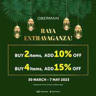 Obermain Raya Sale at Genting Highlands Premium Outlets (30 March 2023 - 7 May 2023)