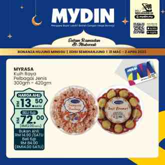 MYDIN Ramadan Weekend Promotion (31 March 2023 - 2 April 2023)
