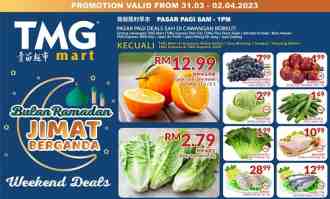 TMG Mart Weekend Promotion (31 March 2023 - 2 April 2023)
