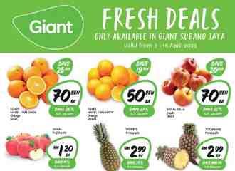 Giant Subang Jaya Fresh Items Promotion (7 April 2023 - 16 April 2023)