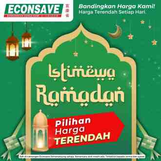 Econsave Ramadan Pilihan Harga Terendah Promotion (valid until 24 April 2023)