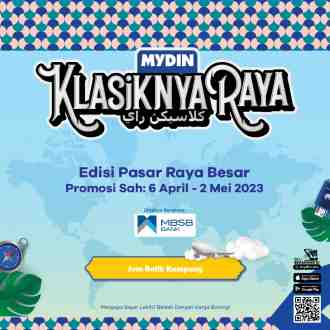 MYDIN Luggage Promotion (6 April 2023 - 2 May 2023)