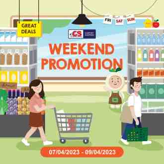 Pasaraya CS Weekend Promotion (7 Apr 2023 - 9 Apr 2023)