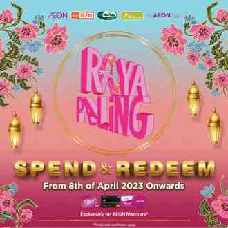 AEON & AEON BiG FREE Raya Packets & Raya Paling Ohsem Bag Promotion