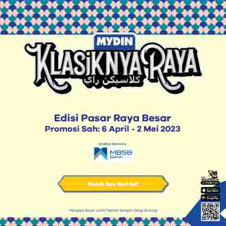 MYDIN Snack Raya Promotion (6 Apr 2023 - 2 May 2023)