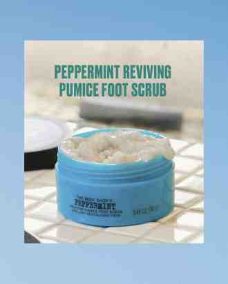 The Body Shop Peppermint Reviving Pumice Foot Scrub Promotion
