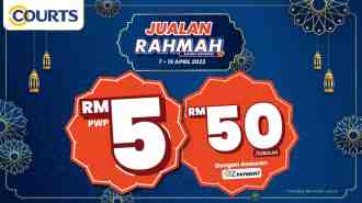 COURTS Jualan Rahmah Promotion (7 April 2023 - 19 April 2023)