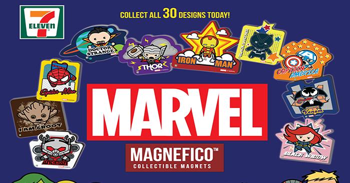 7-Eleven Marvel Magnefico Collectible Magnets (28 August 2018 - 22 October 2018)