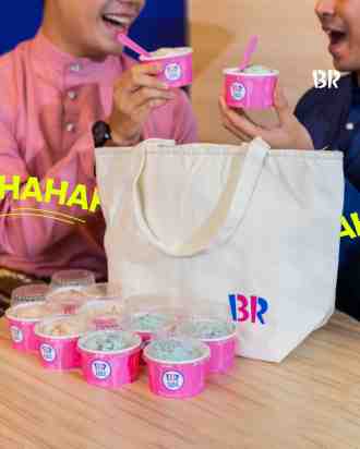 Baskin Robbins FREE Cooler Bag Raya Promotion