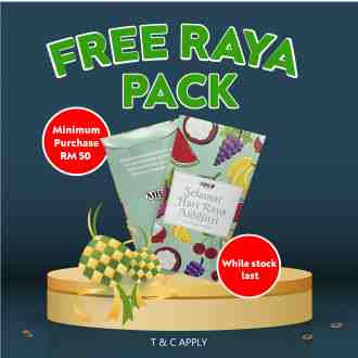 MBG Fruit Shop FREE Raya Packet Promotion