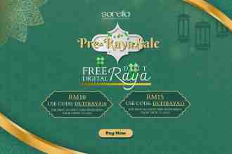 Sorella Online Pre-Raya Sale (valid until 17 April 2023)