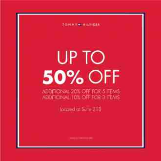 Tommy Hilfiger Special Sale Up To 50% OFF at Johor Premium Outlets (09 Mar 2023 onwards)