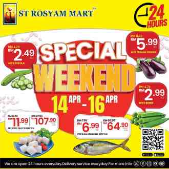 ST Rosyam Mart Sungai Buloh & Taman Ehsan Weekend Promotion (14 Apr 2023 - 16 Apr 2023)