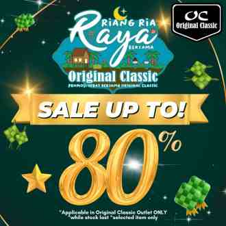 Original Classic Riang Ria Raya Promotion Up To 80% OFF