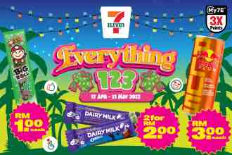 7 Eleven Everything 123 Promotion (17 Apr 2023 - 21 May 2023)