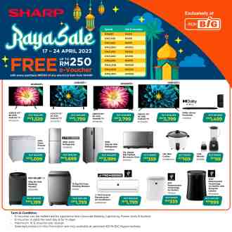 AEON BiG Sharp Raya Sale (17 April 2023 - 24 April 2023)