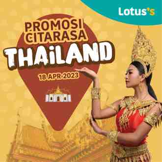 Lotus's Thailand Products Promotion (18 April 2023 - 23 April 2023)