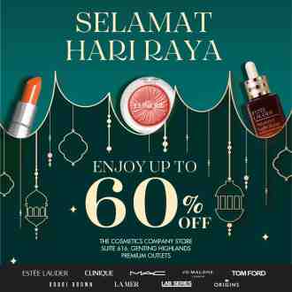 The Cosmetics Company Store Hari Raya Sale Up To 60% OFF at Genting Highlands Premium Outlets (18 April 2023 - 1 May 2023)
