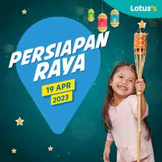 Lotus's Hari Raya Promotion (19 April 2023 - 26 April 2023)