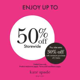 Kate Spade New York Special Sale at Johor Premium Outlets (19 April 2023 - 25 April 2023)
