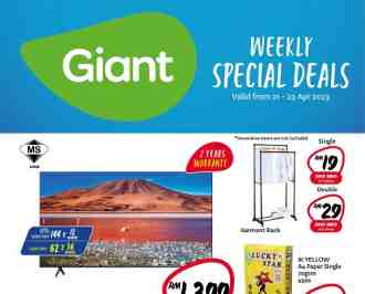 Giant Weekly Special Promotion (21 Apr 2023 - 23 Apr 2023)
