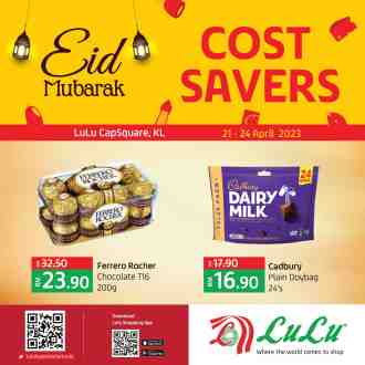 LuLu Capsquare Kuala Lumpur Cost Saver Promotion (21 April 2023 - 24 April 2023)
