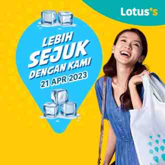 Lotus's Cooling Essentials Promotion (21 April 2023 - 26 April 2023)