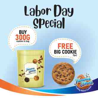 Famous Amos Labor Day Promotion (25 Apr 2023 - 1 May 2023)