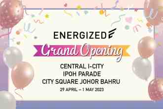 Energized Sportswear Opening Promotion (29 April 2023 - 1 May 2023)