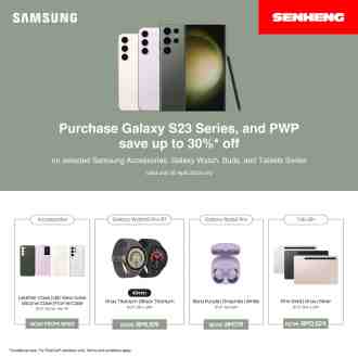 Senheng Samsung PWP Promotion (valid until 30 April 2023)