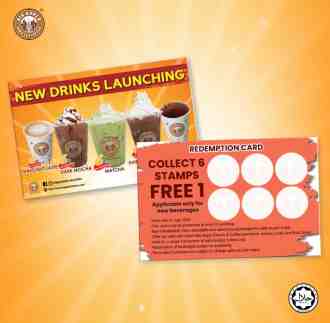 Big Apple Redemption Card Promotion Collect 6 Stamps FREE Beverage (valid until 31 Jul 2023)