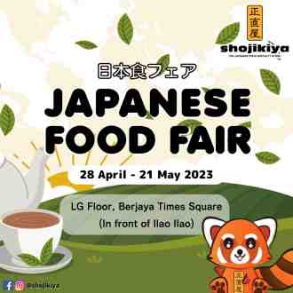 Shojikiya Japanese Food Fair Promotion at Berjaya Times Square (28 Apr 2023 - 21 May 2023)
