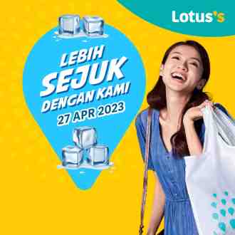 Lotus's Cooling Essentials Promotion (27 April 2023 - 10 May 2023)