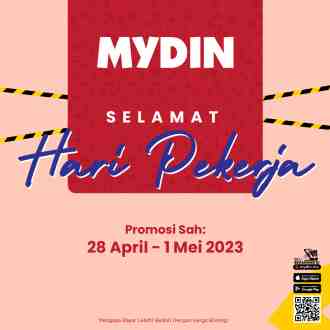MYDIN Labour Day Promotion (28 April 2023 - 1 May 2023)