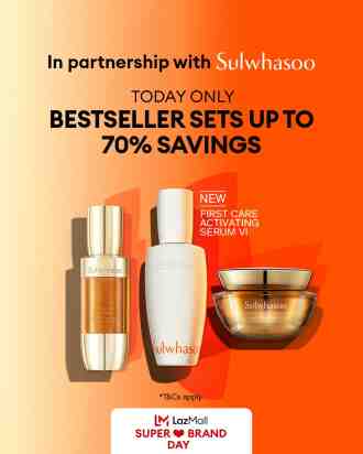 Sulwhasoo Lazada Promotion Bestseller Sets Up To 70% OFF (28 April 2023)