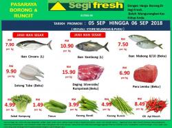 Segi Fresh Promotion (5 September 2018 - 6 September 2018)