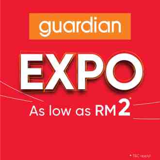 Guardian Expo Sale As Low As RM2 (1 May 2023 - 11 Jun 2023)