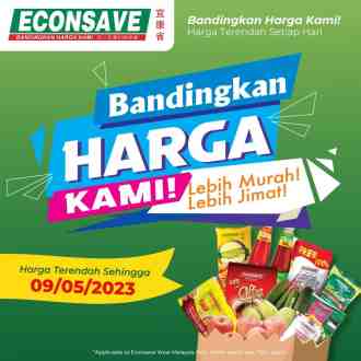 Econsave Lebih Jimat Promotion (valid until 9 May 2023)