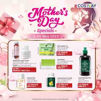 Cosway Mother's Day Promotion (1 May 2023 - 14 May 2023)