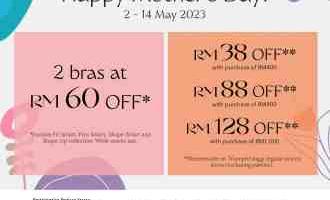 Parkson Triumph & Sloggi Mother's Day Promotion (2 May 2023 - 14 May 2023)
